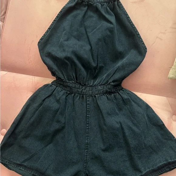 Free People Coral Tides Romper NWOT - Picture 3 of 4